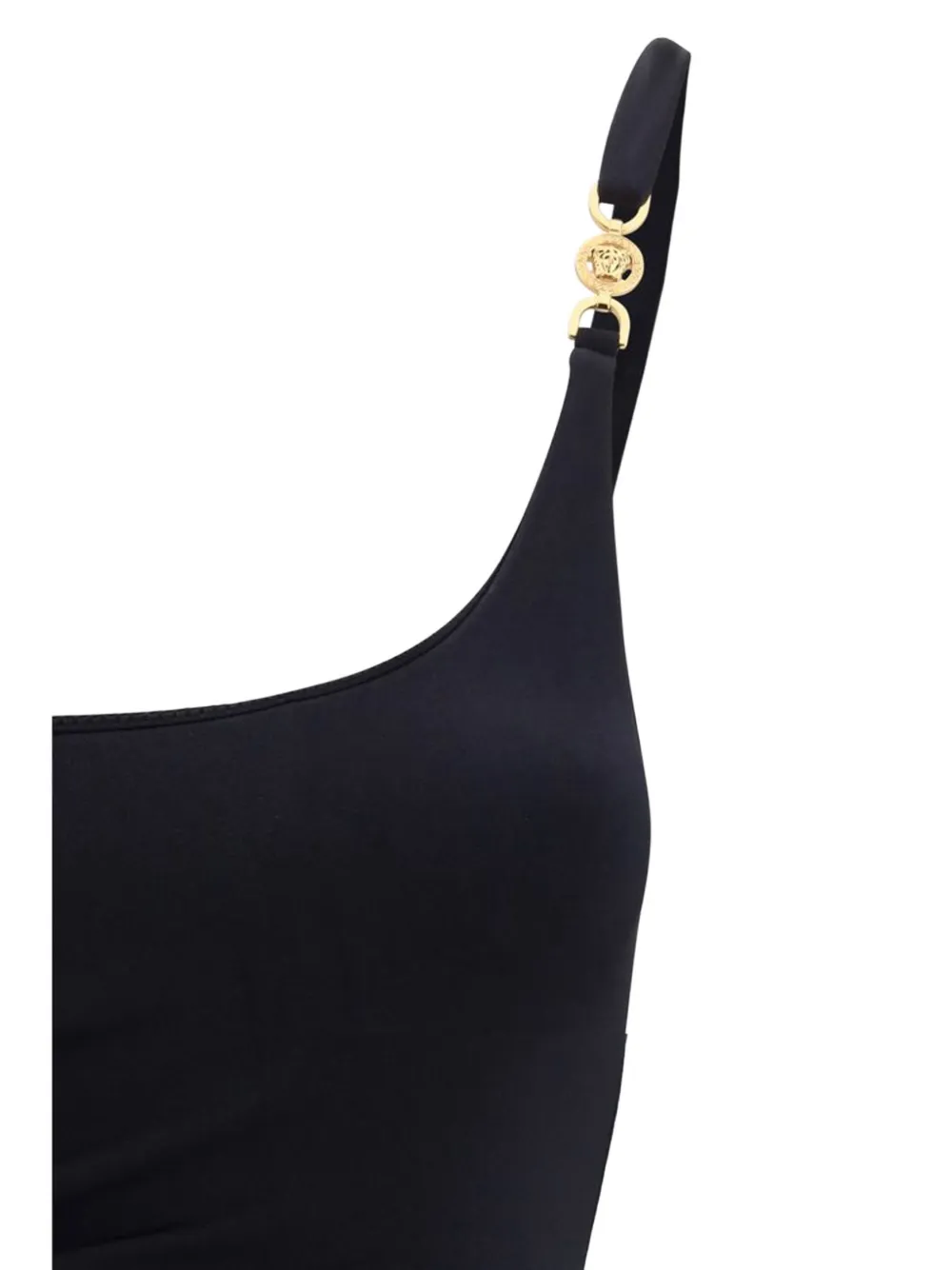 Versace Badpak met ruches Zwart