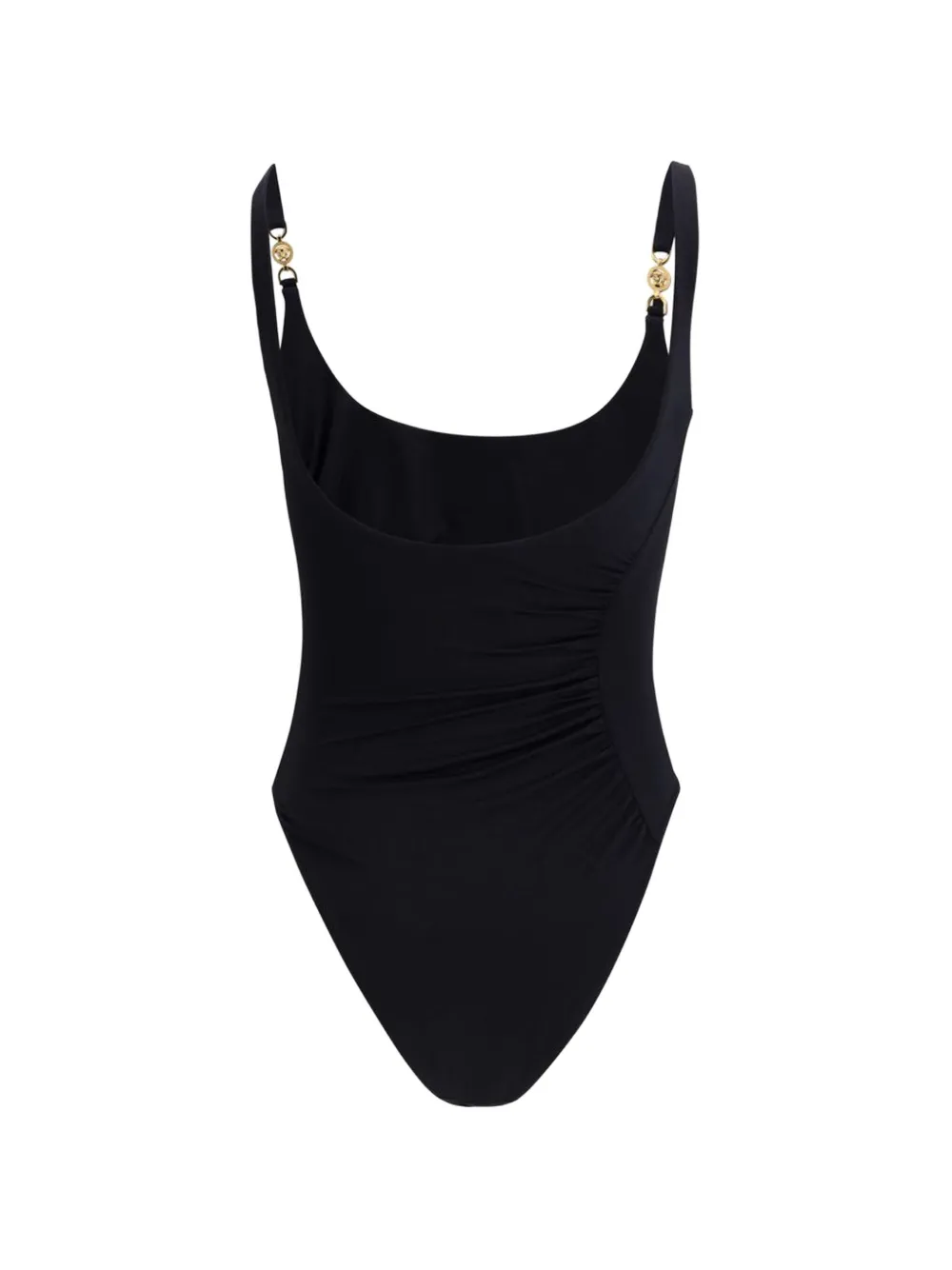 Versace Badpak met ruches Zwart