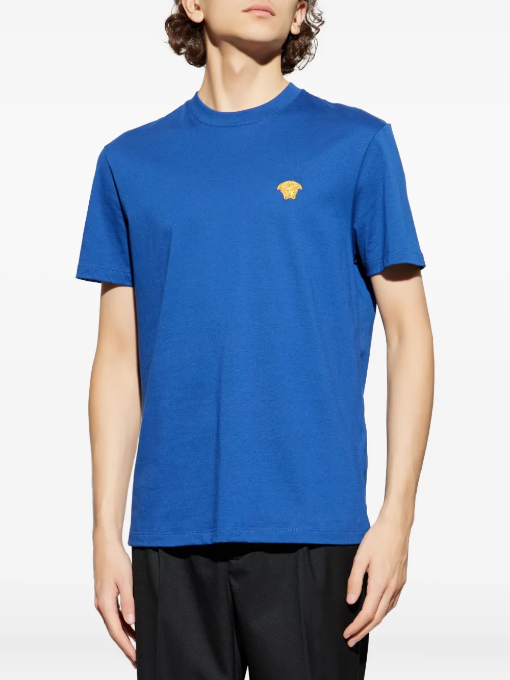 Versace Medusa T-shirt Blauw