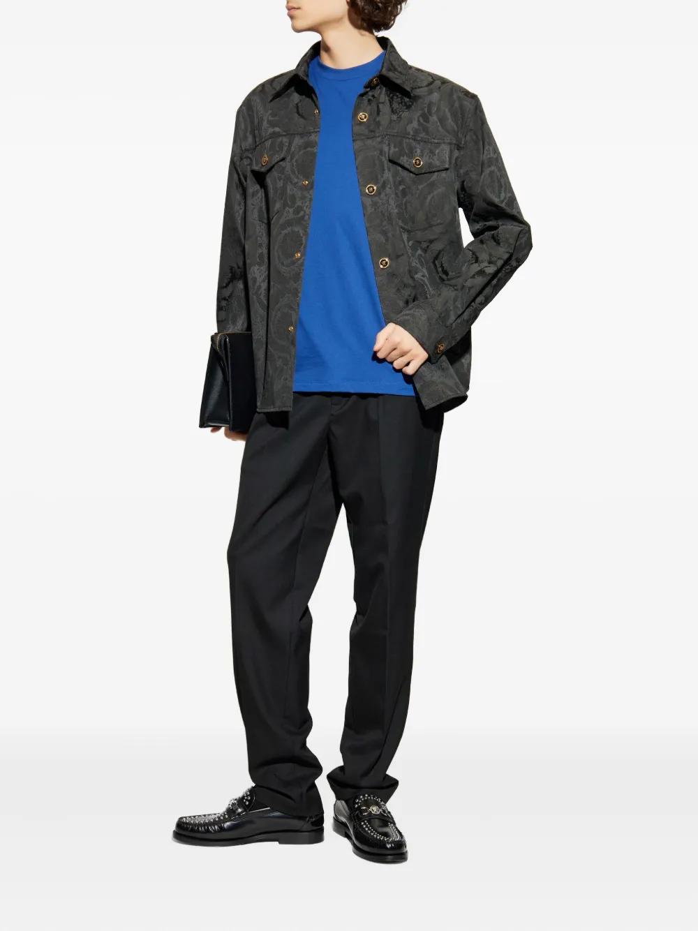 Versace Medusa T-shirt - Blauw