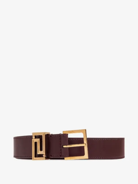 Versace Greca Goddess leather belt 3cm