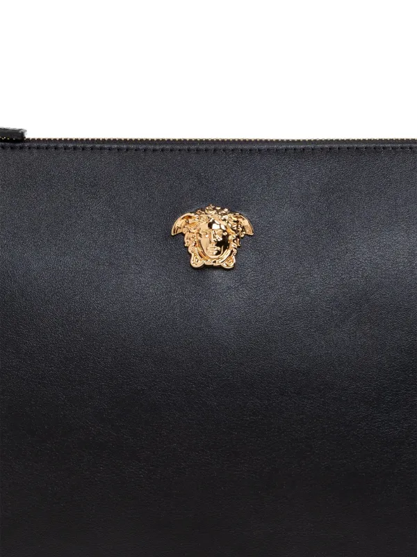 Versace La Medusa クラッチバッグ | ブラック | FARFETCH JP