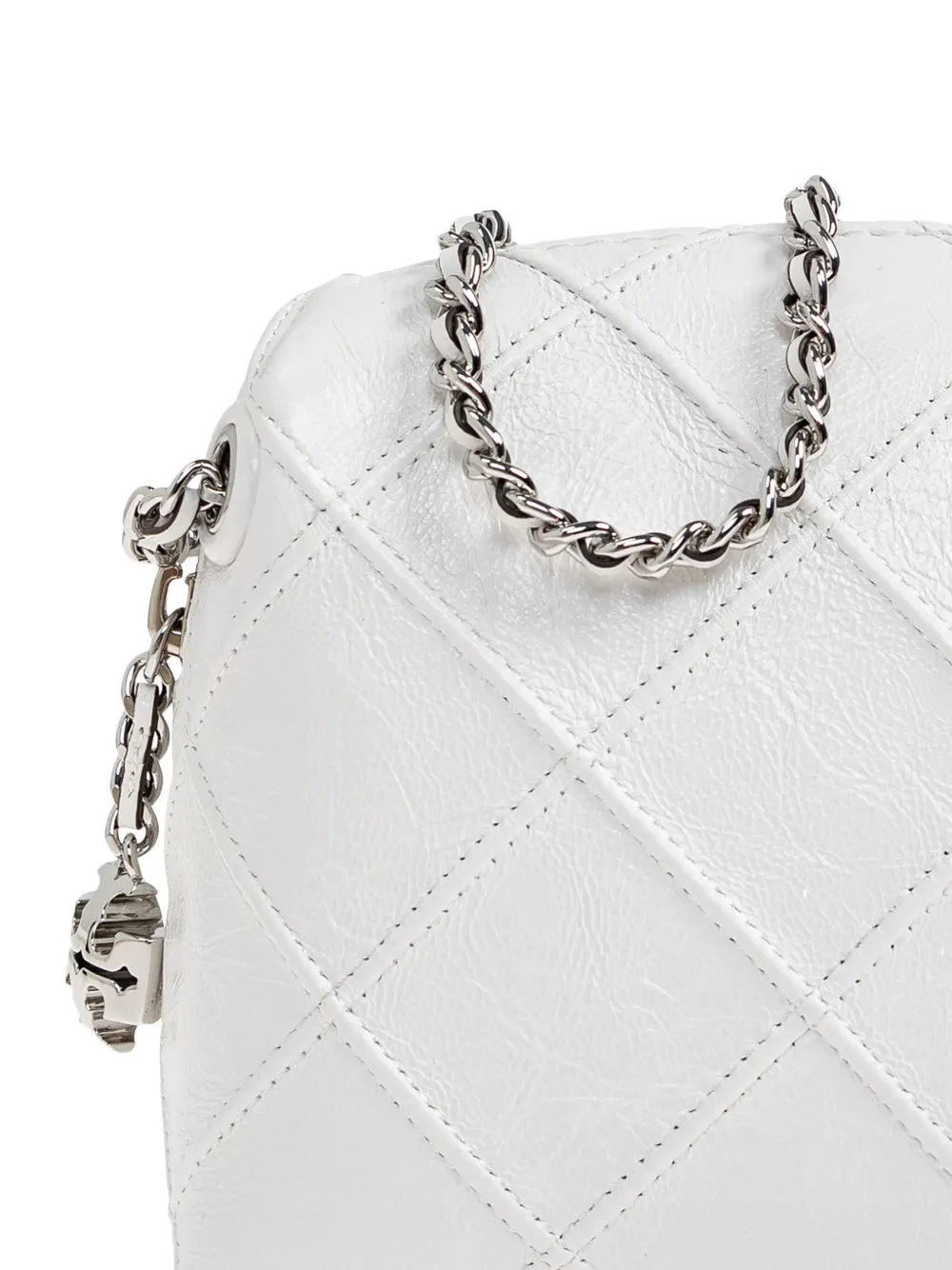 Tory Burch Chain-strap Cross Body Bag In White