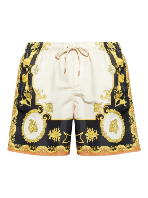 Versace shorts de playa con estampado Barocco 