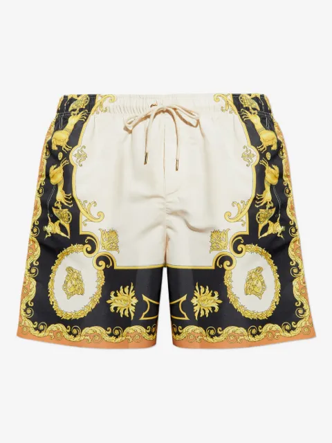 Versace short de bain à imprimé Hall of Heroes