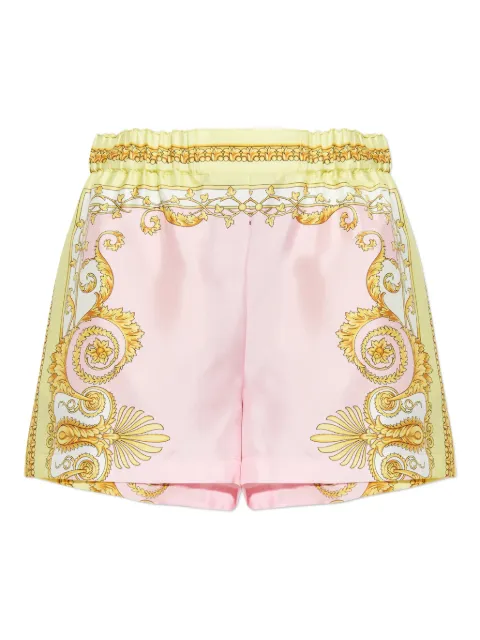 Versace Barocco-print shorts
