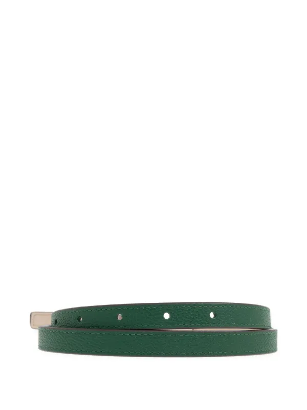 Tory Burch Romy Reversible Belt | Green | FARFETCH