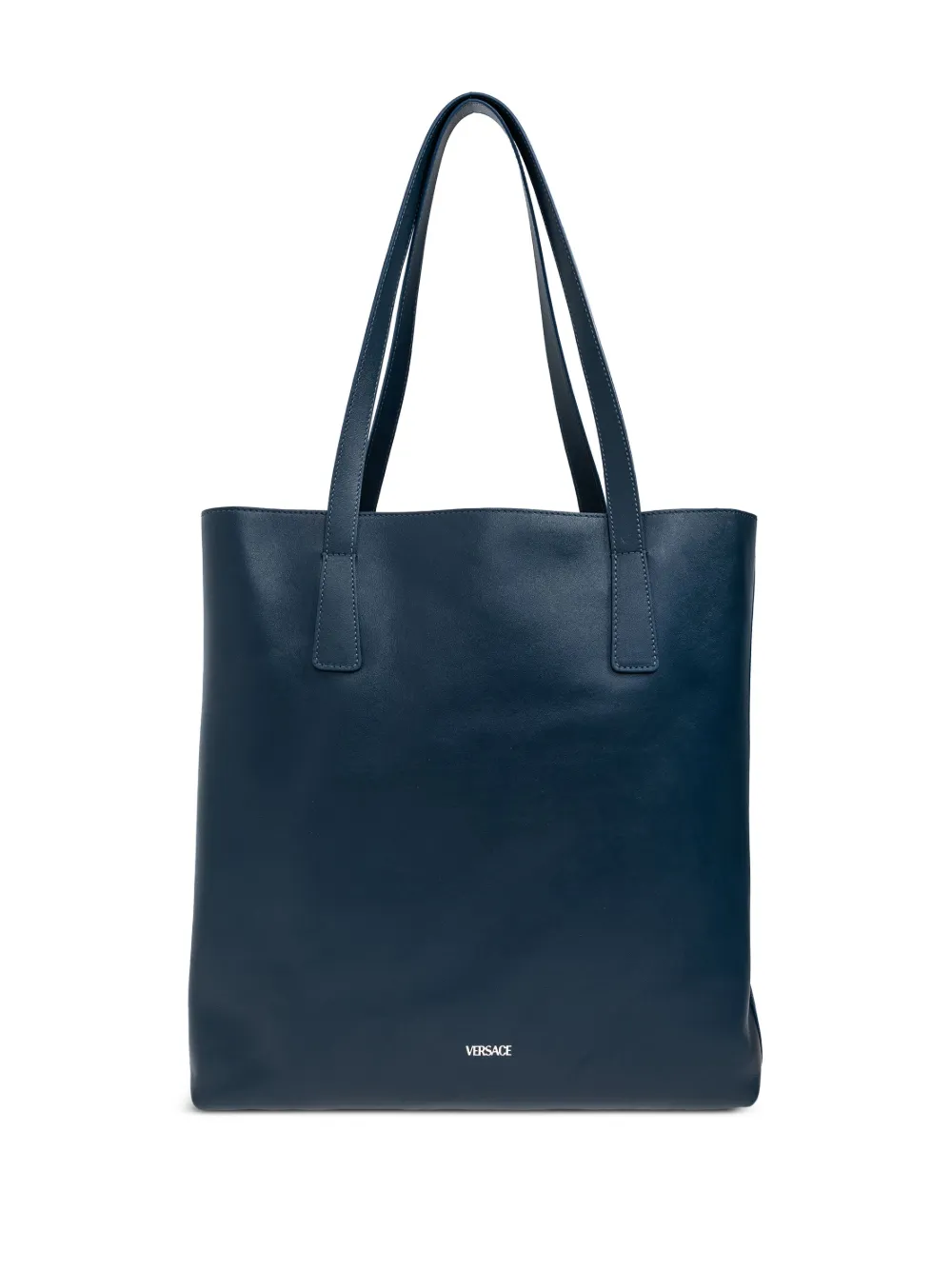 Versace La Medusa leren shopper Blauw