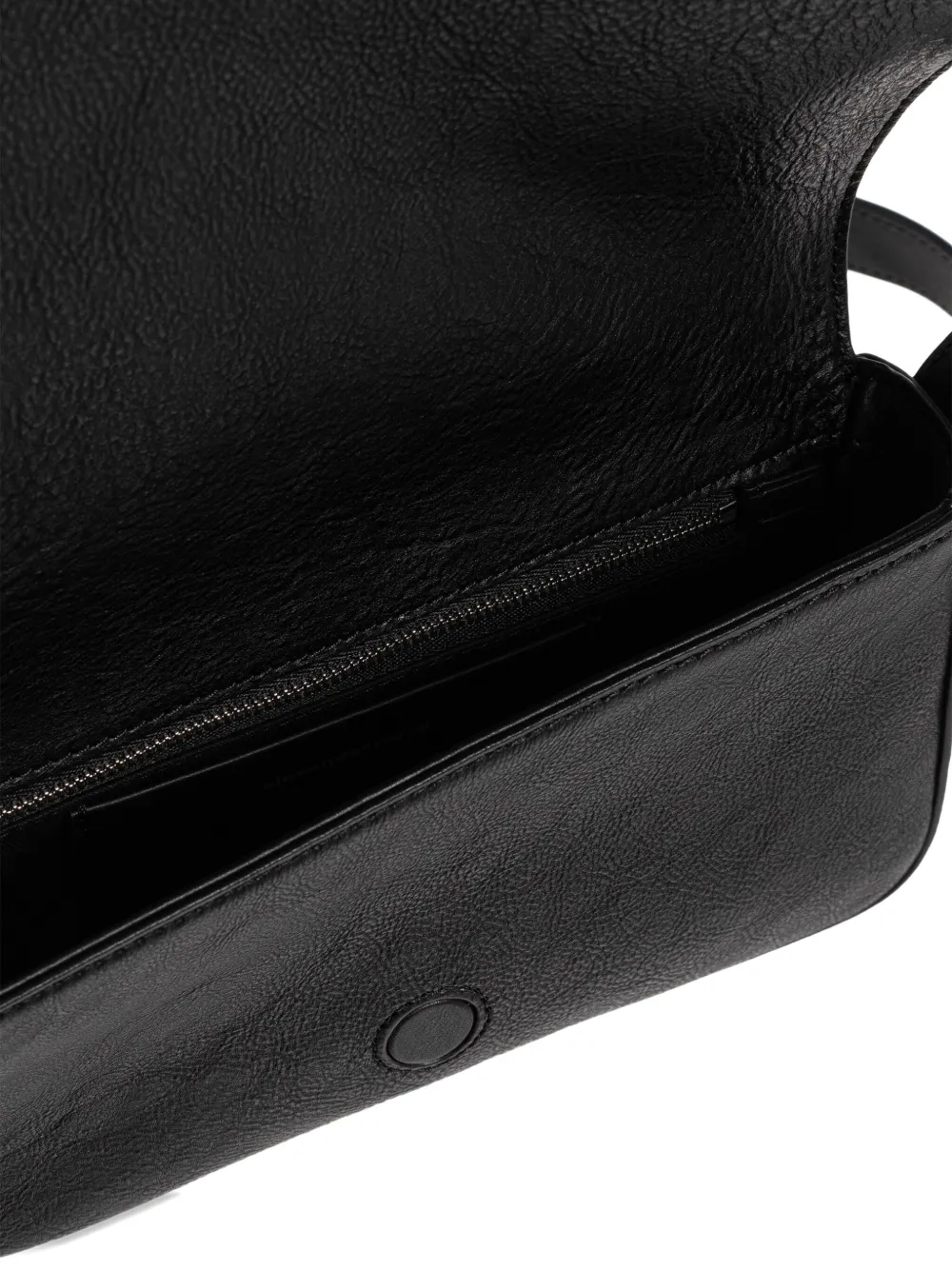 Alexander Wang Punch Flap Shoulder Bag In Black