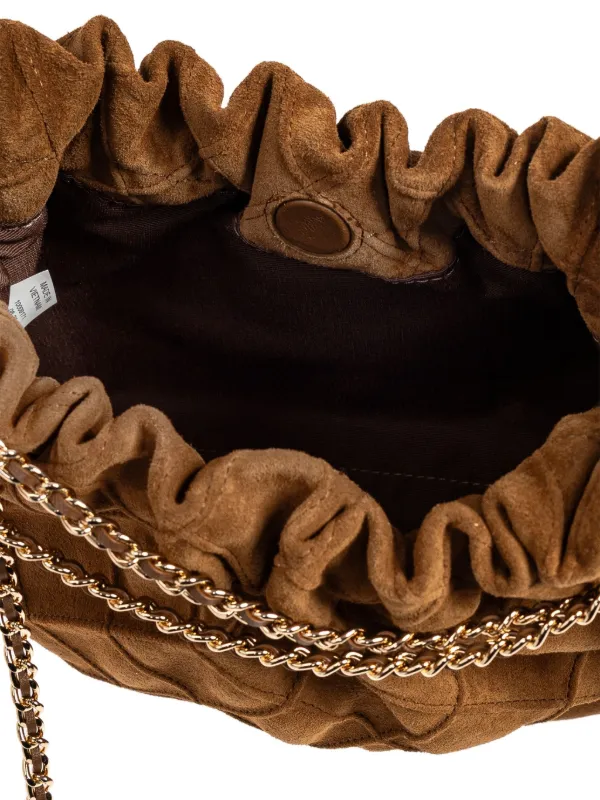 Tory Burch Small chain-strap Tote Bag | Brown | FARFETCH