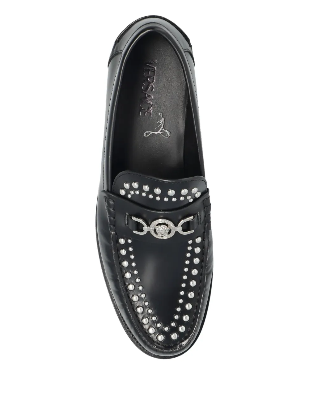 Versace Medusa '95 loafers verfraaid met studs Zwart