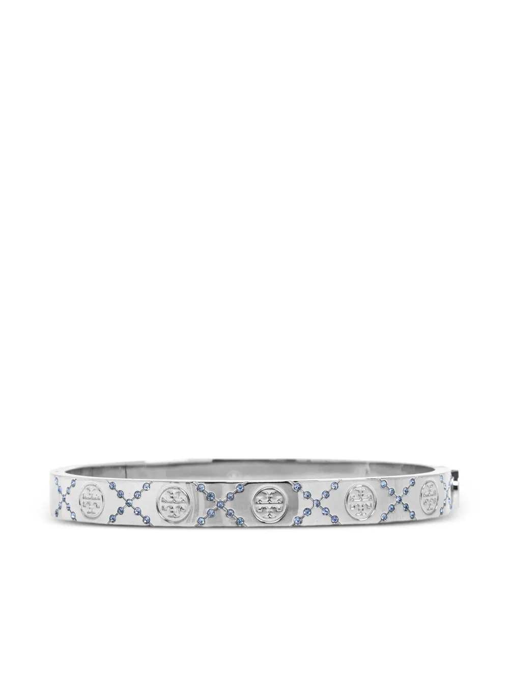  Tory Burch Logo-embossed Bracelet - Silver 