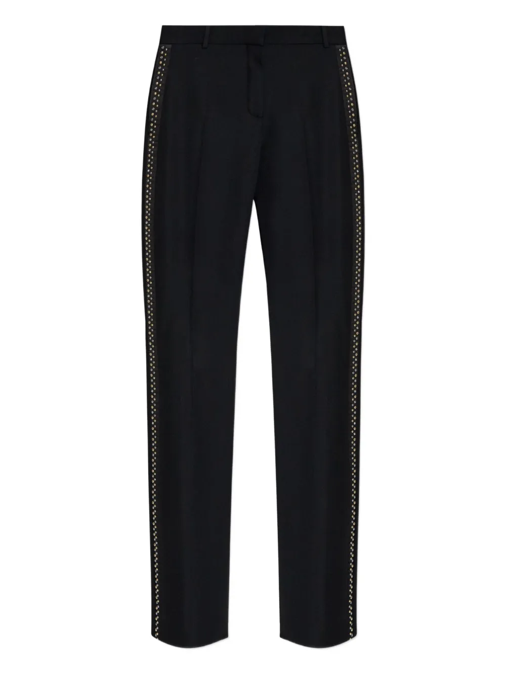Versace studded wool trousers | Black | Image 1