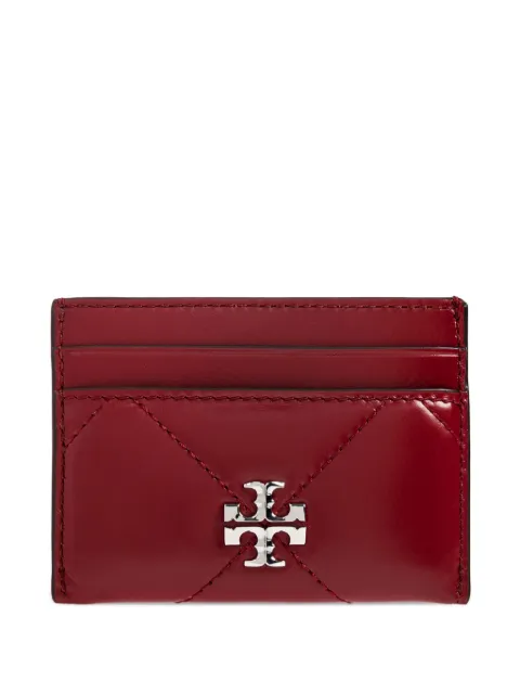Tory Burch quilted-design card holder