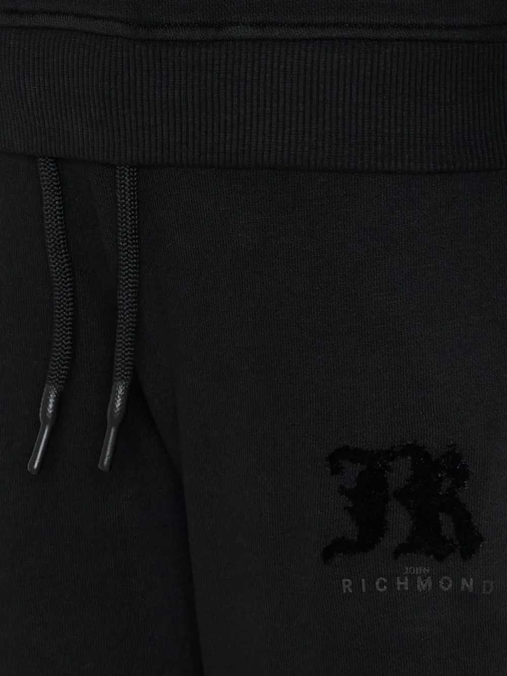 John Richmond Junior Trainingspak met lange mouwen en logo Zwart