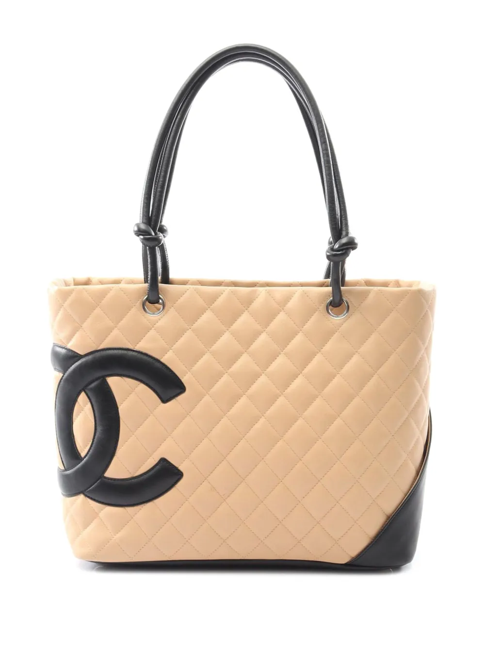 CHANEL Pre-Owned 2004-2005 Large Cambon Ligne tote bag - ブラウン
