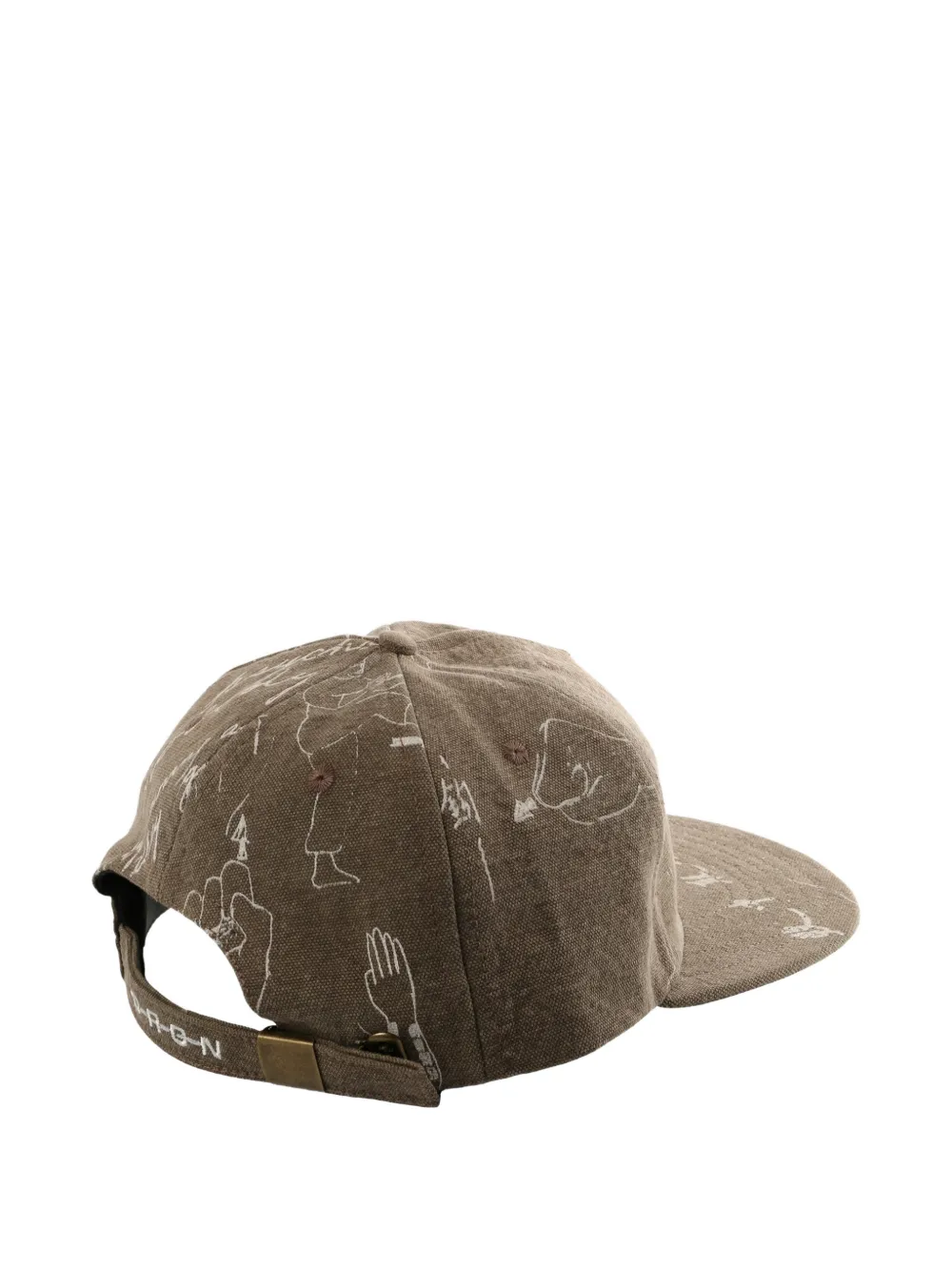 D-R-G-N chapeau Meditations à imprimé graphique | Image 2