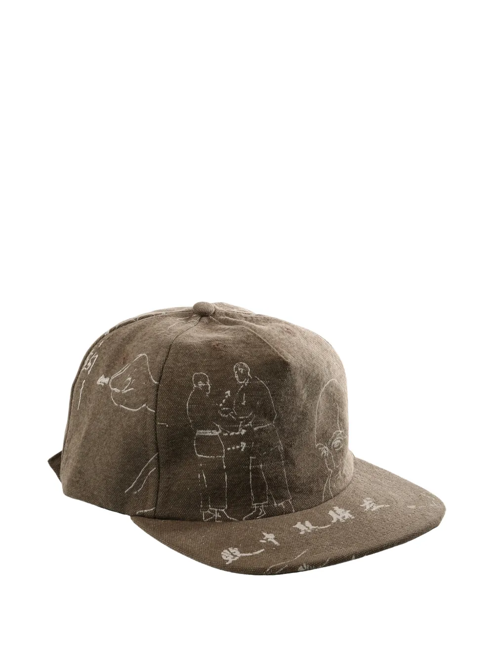 D-R-G-N Meditations graphic hat - Bruin