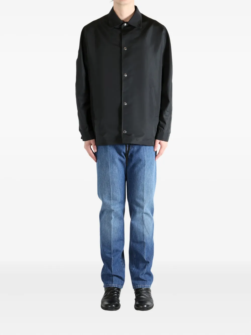 Givenchy drawstring hem shirt jacket | Shirt Jackets | Image 2