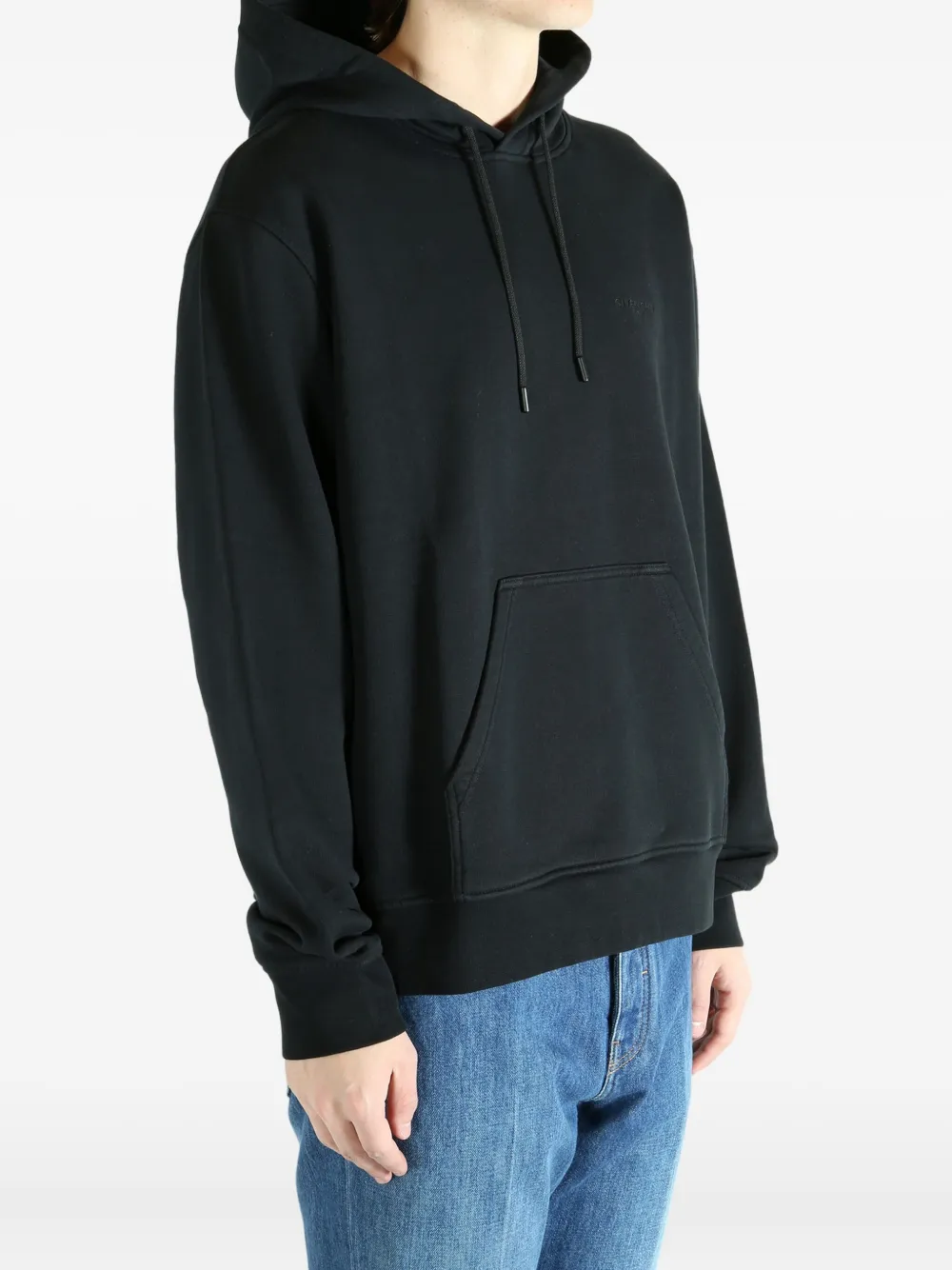 Givenchy Katoenen hoodie met grafische print Zwart