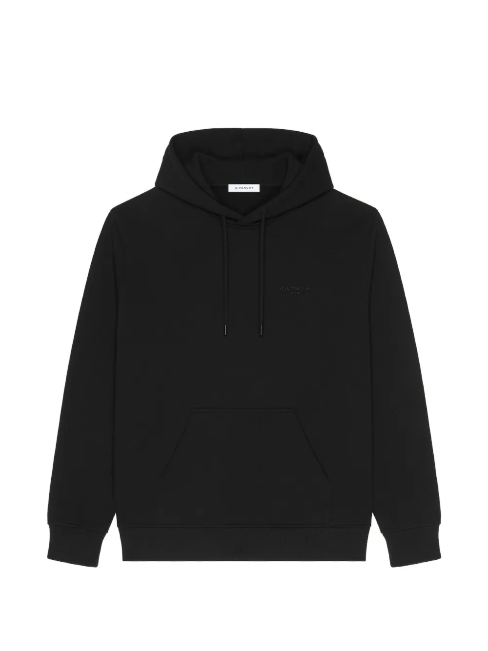Givenchy graphic to the rear cotton hoodie - Nero