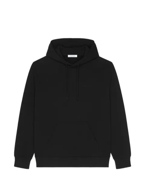 Givenchy graphic to the rear cotton hoodie