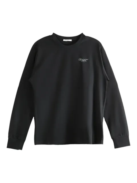 Givenchy playera con logo en la espalda