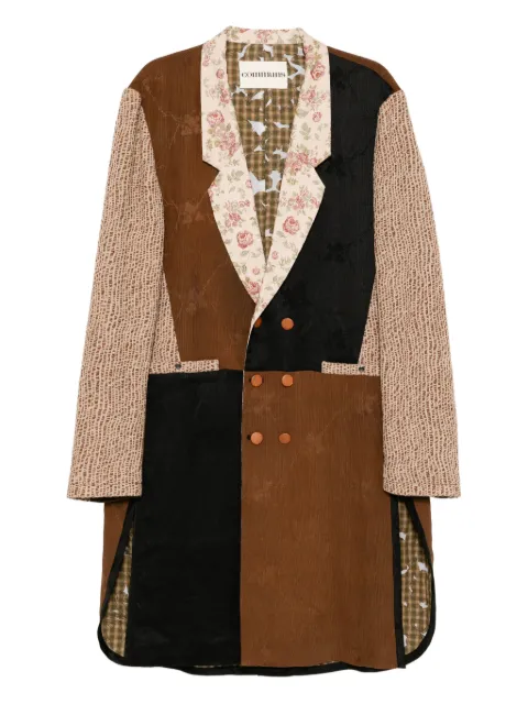COMMUNS panelled coat