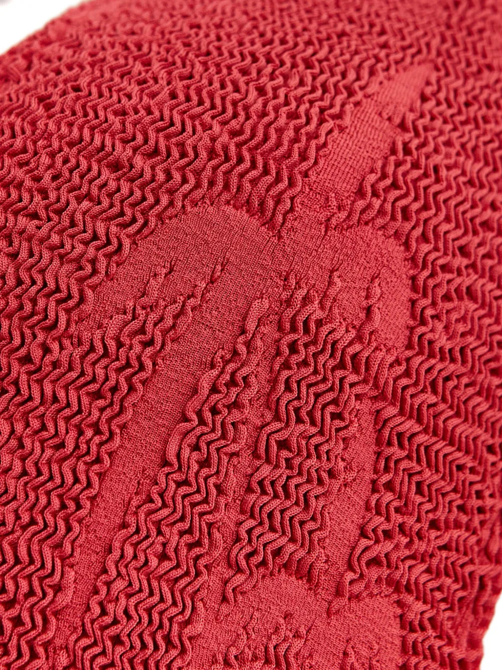 Bond-eye Bisou palm-motif textured swimsuit | One-Pieces | Image 2