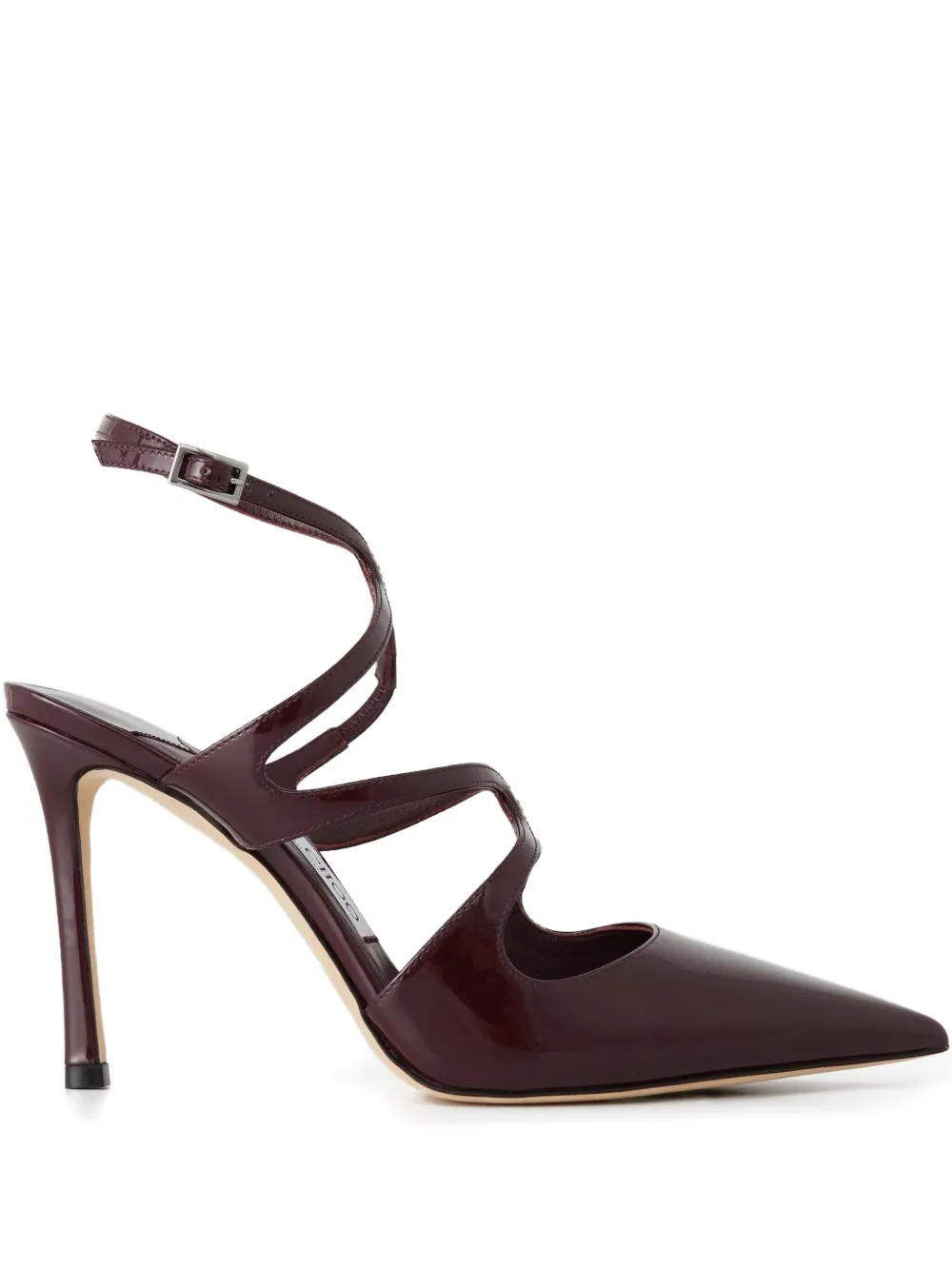 Jimmy Choo 95mm Azia pointed pumps | rojo | Image 1