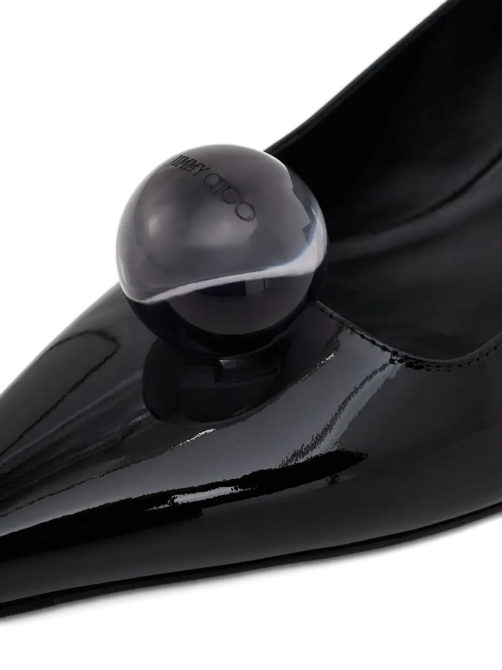 Jimmy Choo 50 mm Orb pumps met puntige neus Zwart