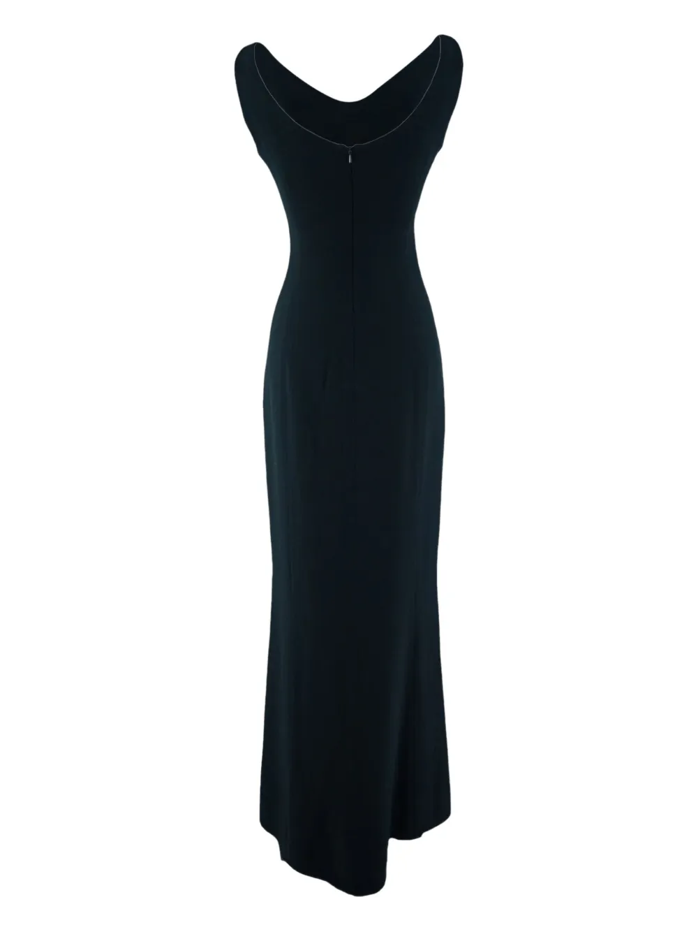 Amanda Wakeley sleeveless dress - Zwart