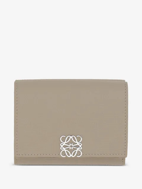 LOEWE Anagram trifold leather wallet