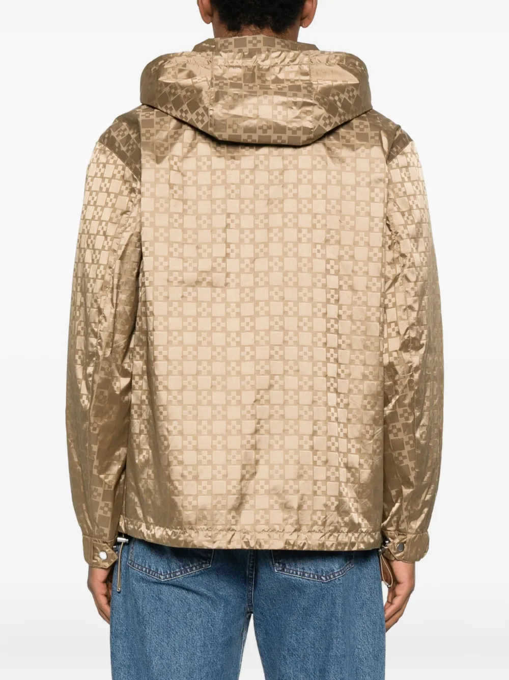 SANDRO Jack met logoplakkaat Beige