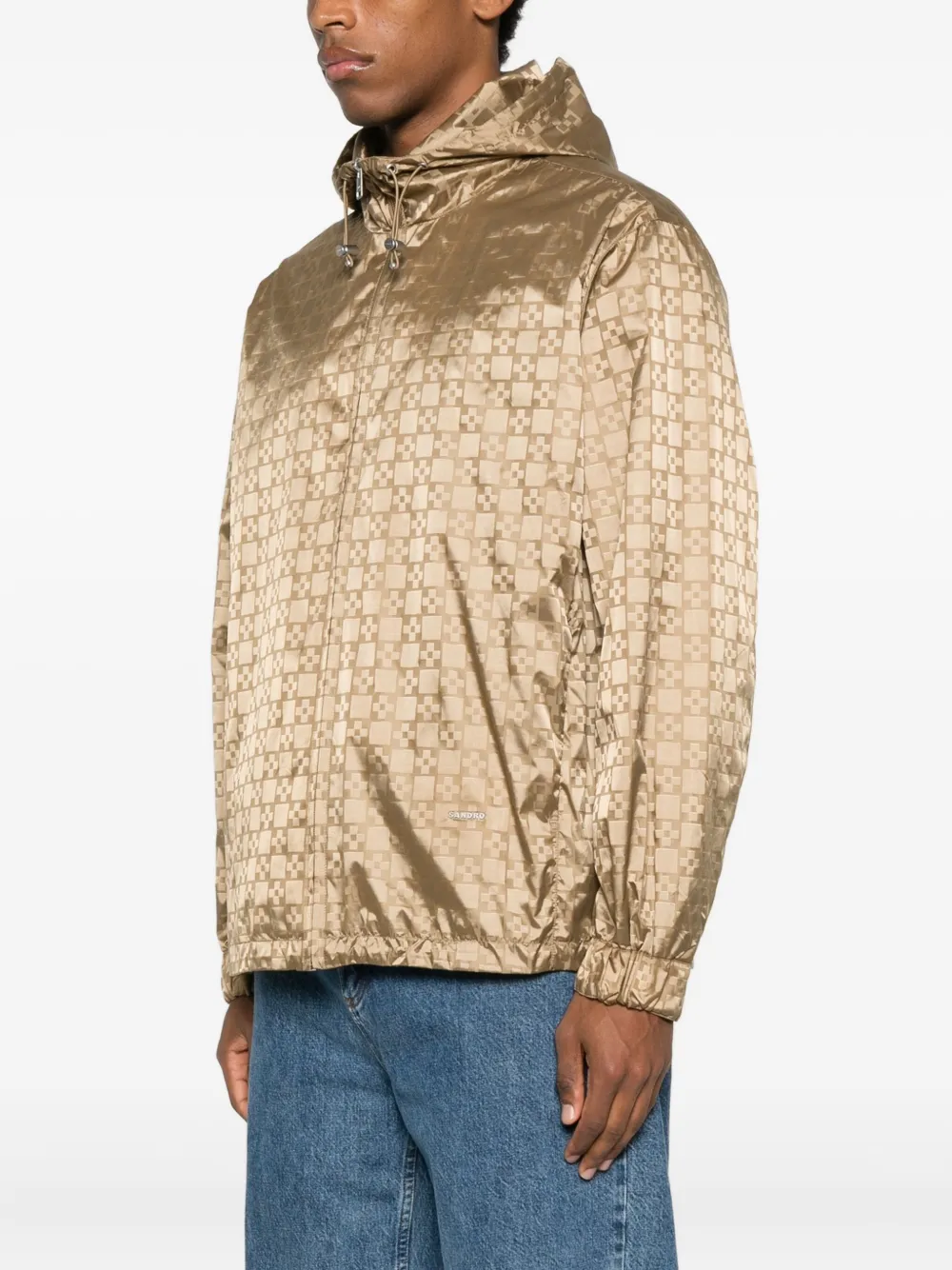  Sandro Logo-plaque Jacket - Neutrals 