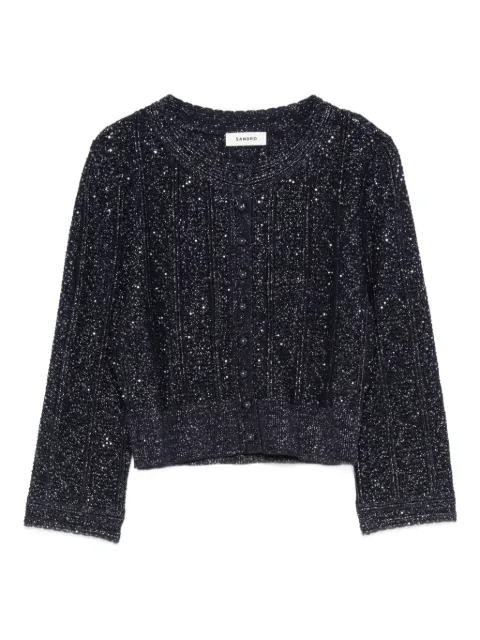 SANDRO button-fastening cardigan