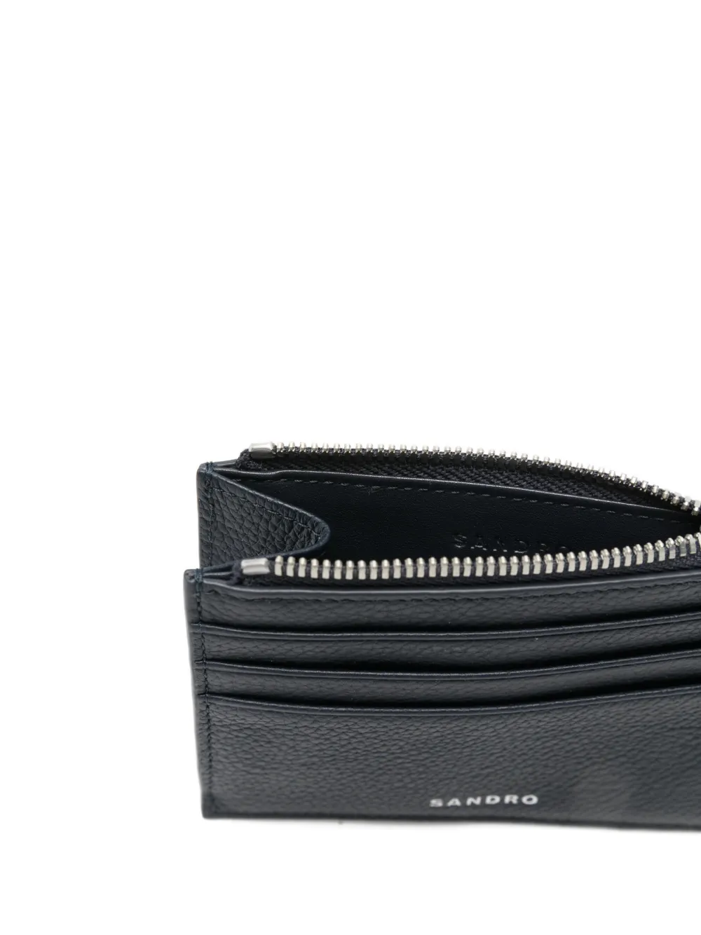  Sandro Leather Cardholder - Blue 