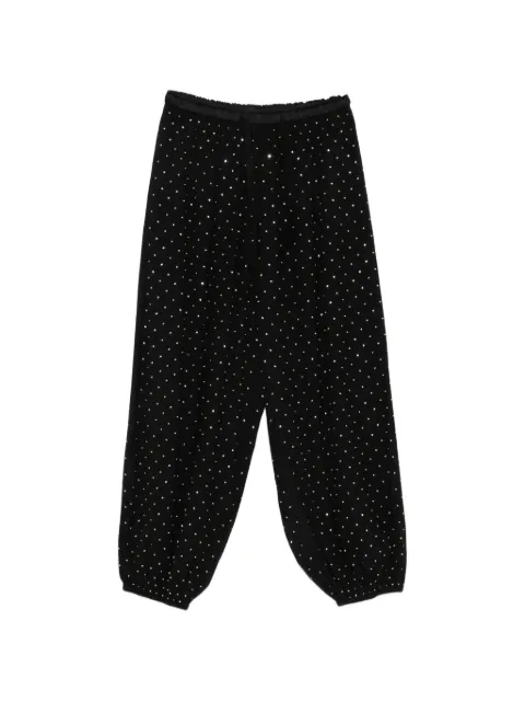 SANDRO pantalones tapered con detalles