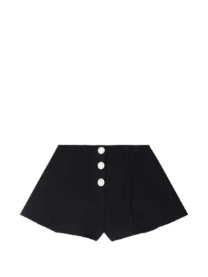 Patou ストライプ ショートパンツ | ブラック | FARFETCH JP