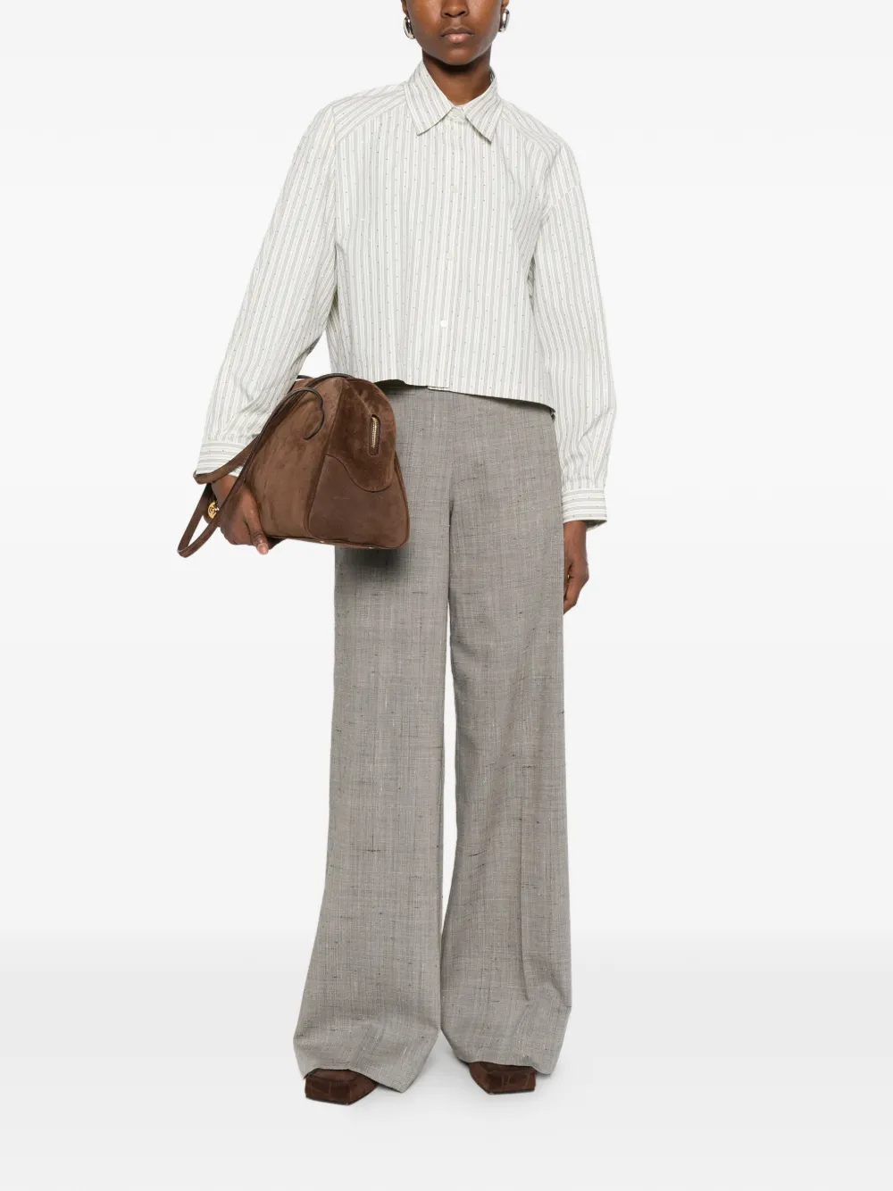 SANDRO long-sleeve shirt - Wit