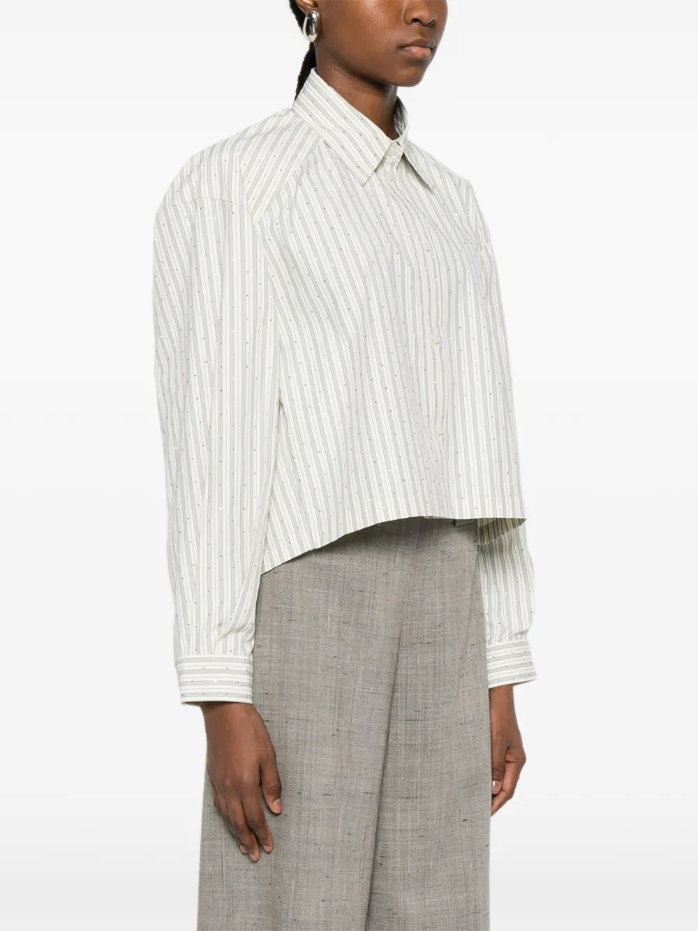  Sandro Long-sleeve Shirt - White 
