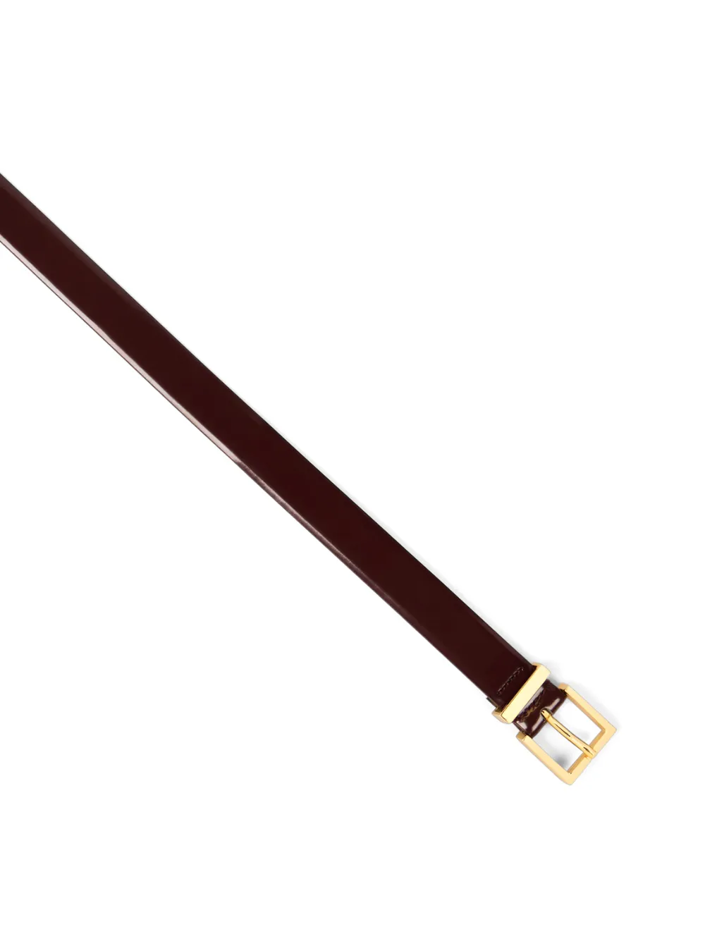 SANDRO Leren gespriem - Bruin