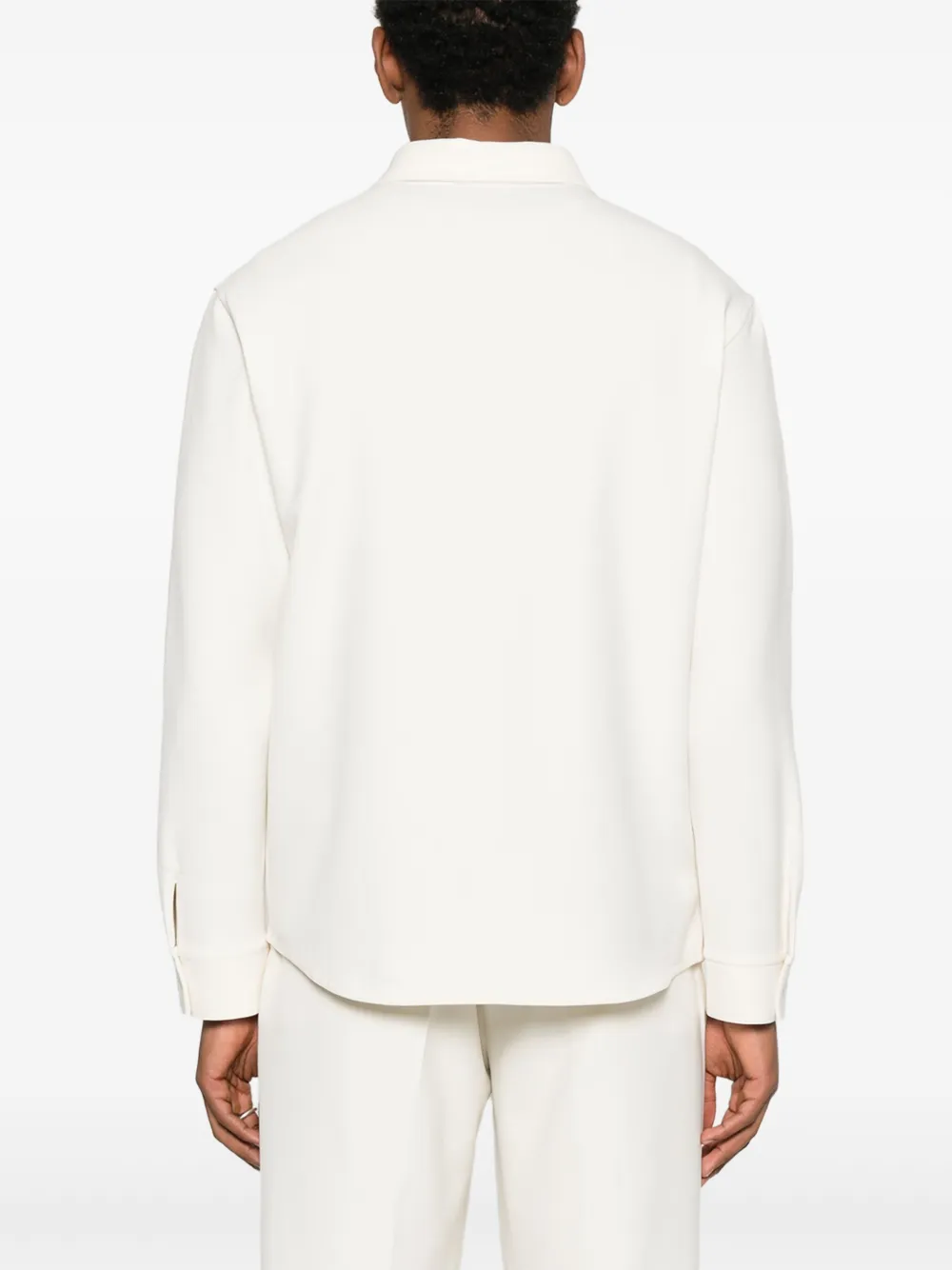 SANDRO Linnen overhemd Beige