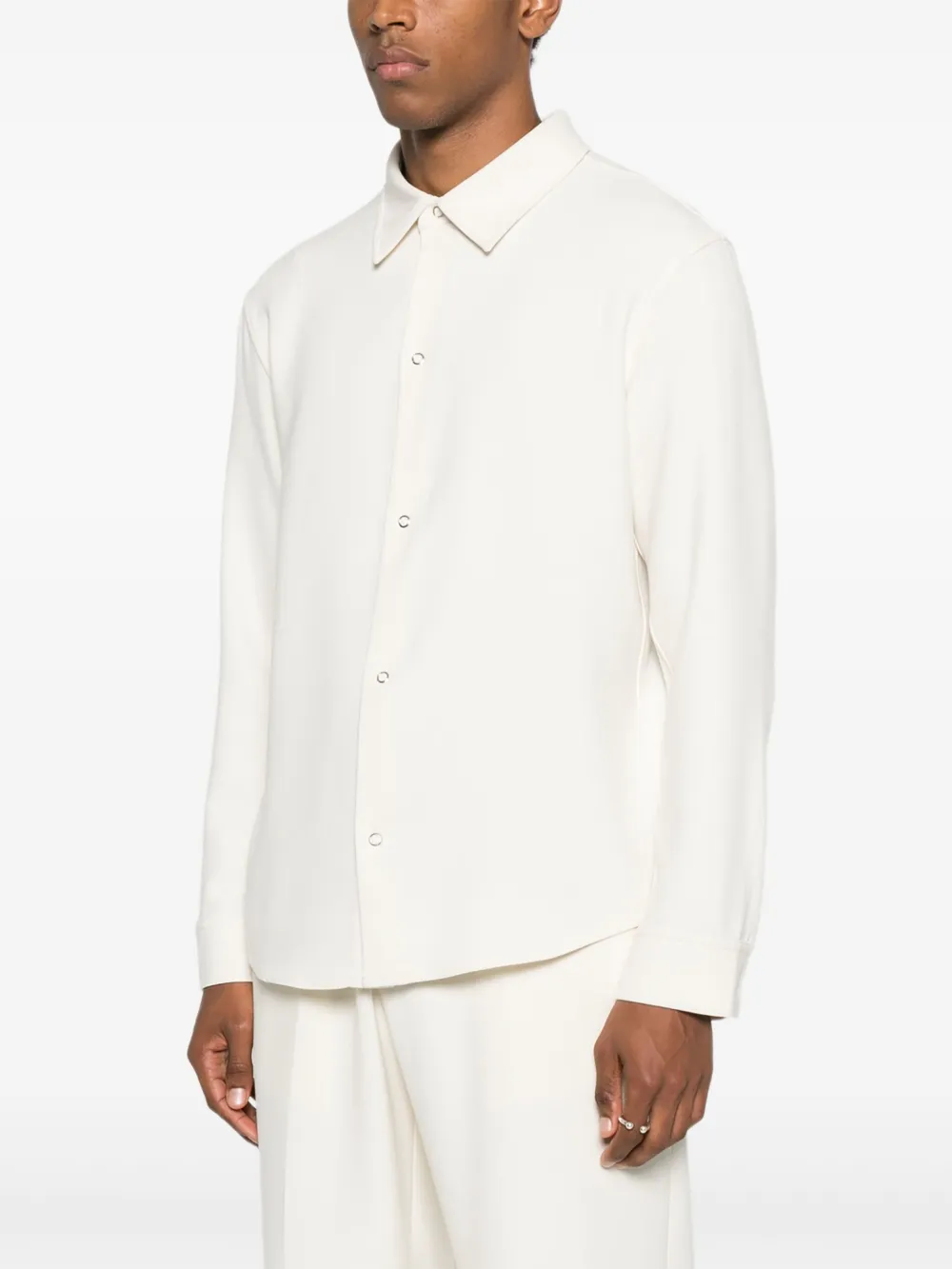  Sandro Button-fastening Shirt - Neutrals 