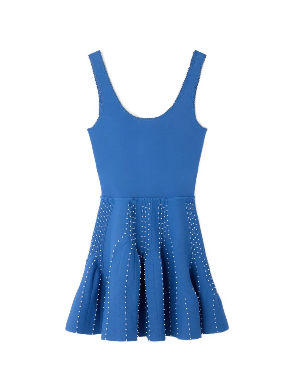 SANDRO Abito corto con scollo ampio - Blu