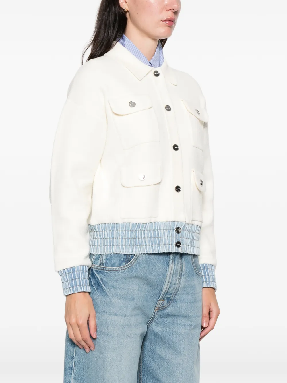  Sandro Long-sleeve Cardigan - Neutrals 