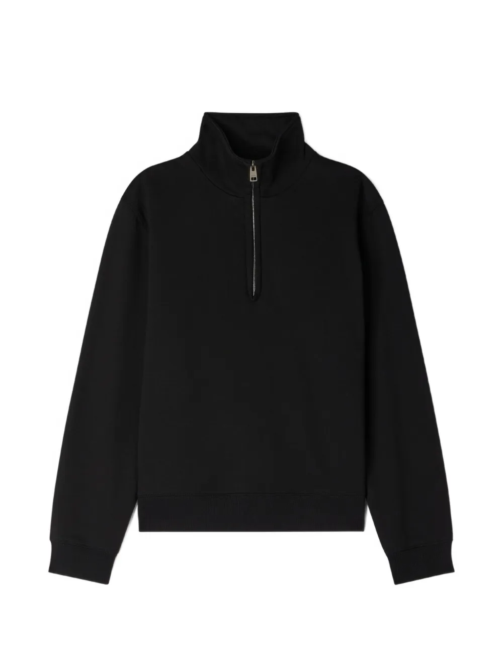SANDRO Felpa con zip - Nero