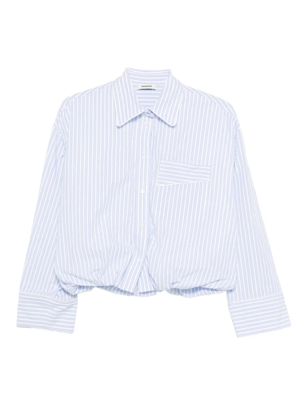 SANDRO Camicia a righe - Bianco