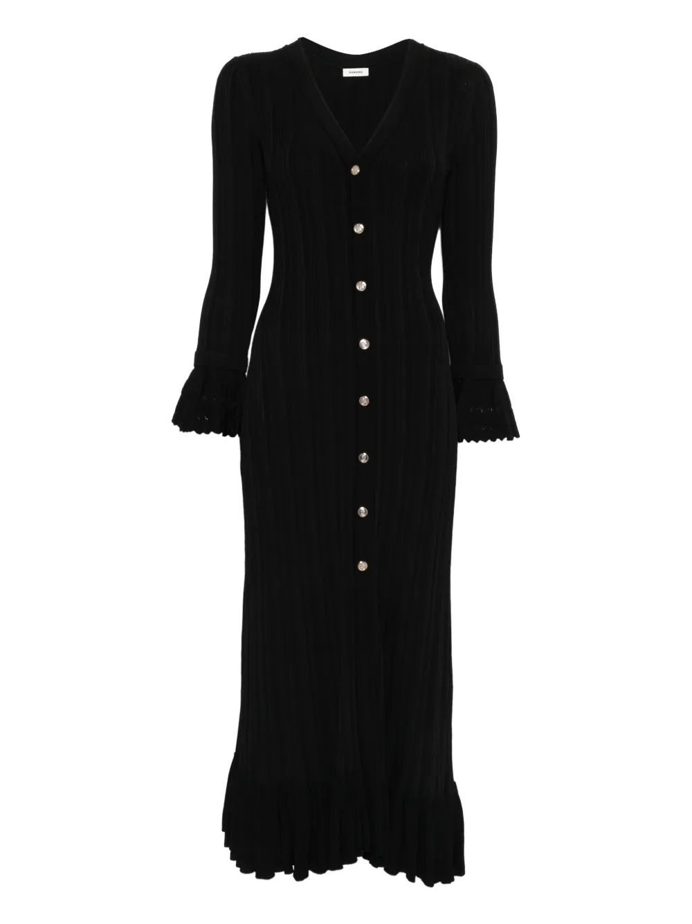 SANDRO Abito midi Robe - Nero