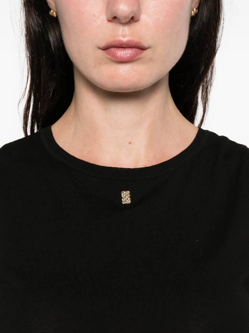 SANDRO Tanktop met ronde hals Zwart